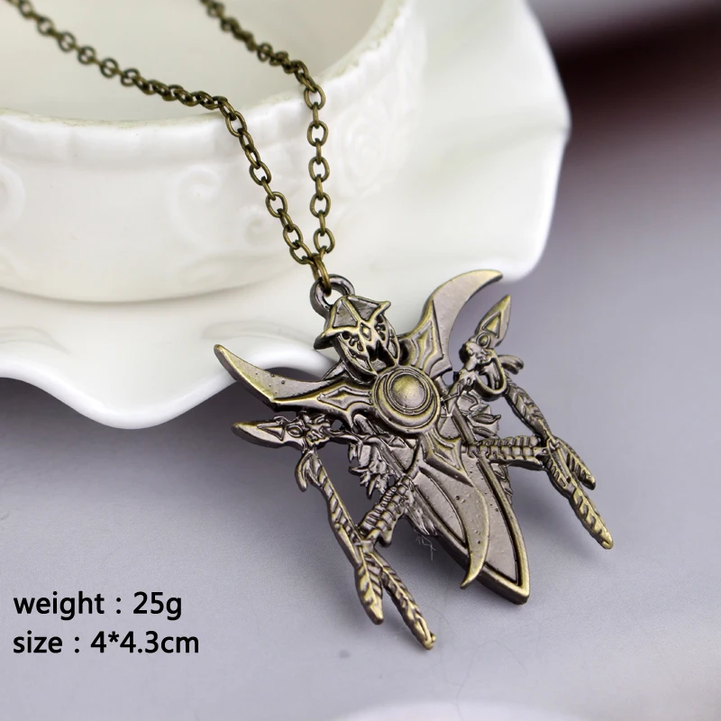 Игра ювелирное ожерелье с подвесками на цепочке для женщин и мужчин винтажными