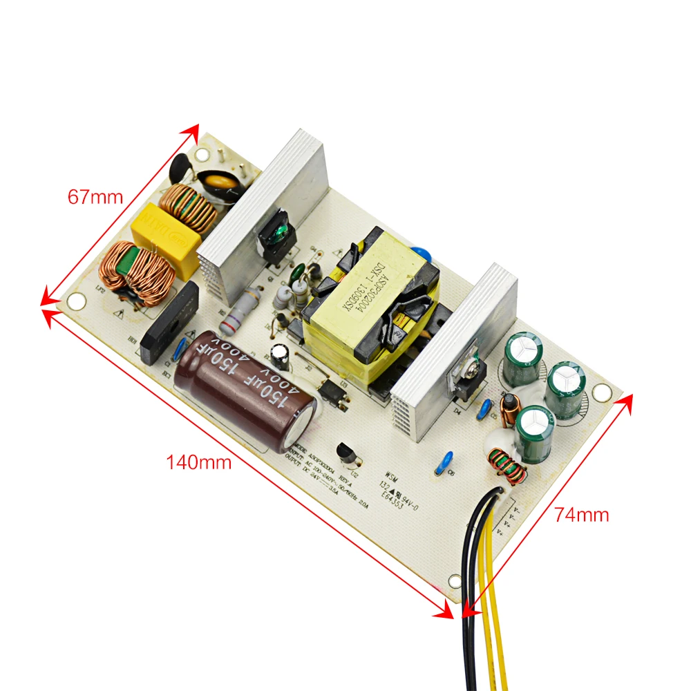 AOSHIKE 1 шт. AC 220 В к DC 24V3. 5A 4.5A адаптер питания конвертер бренд | Автомобили и
