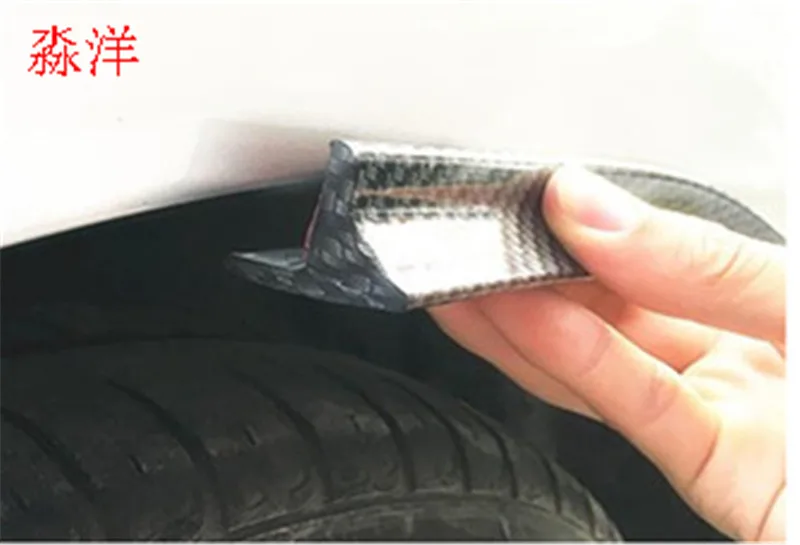 L150 см * Ш 3 7 Расширенный Автомобильный резиновый брызговик отделка для 2 шин свод