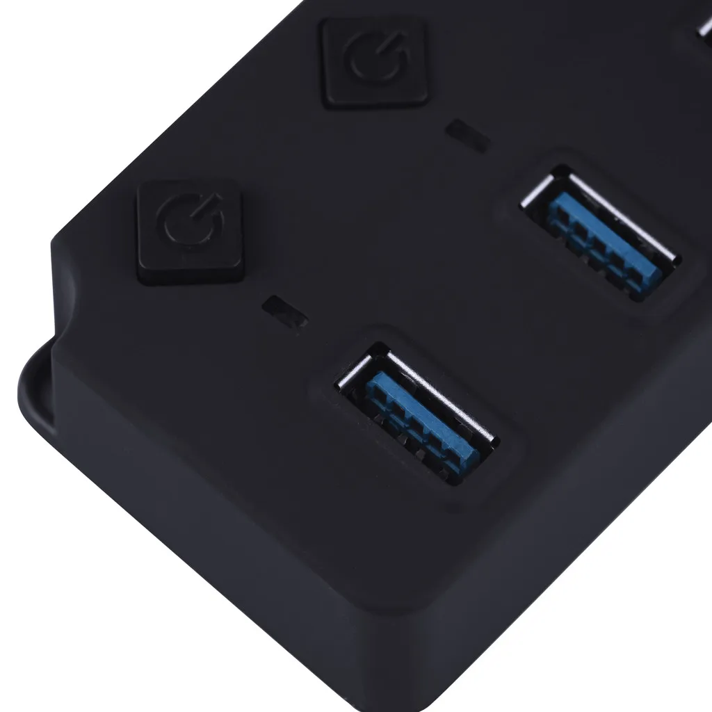 Высокоскоростной концентратор VOBERRY USB 3.02.4A с 4 портами зарядки 5 Гбит/с планшетным