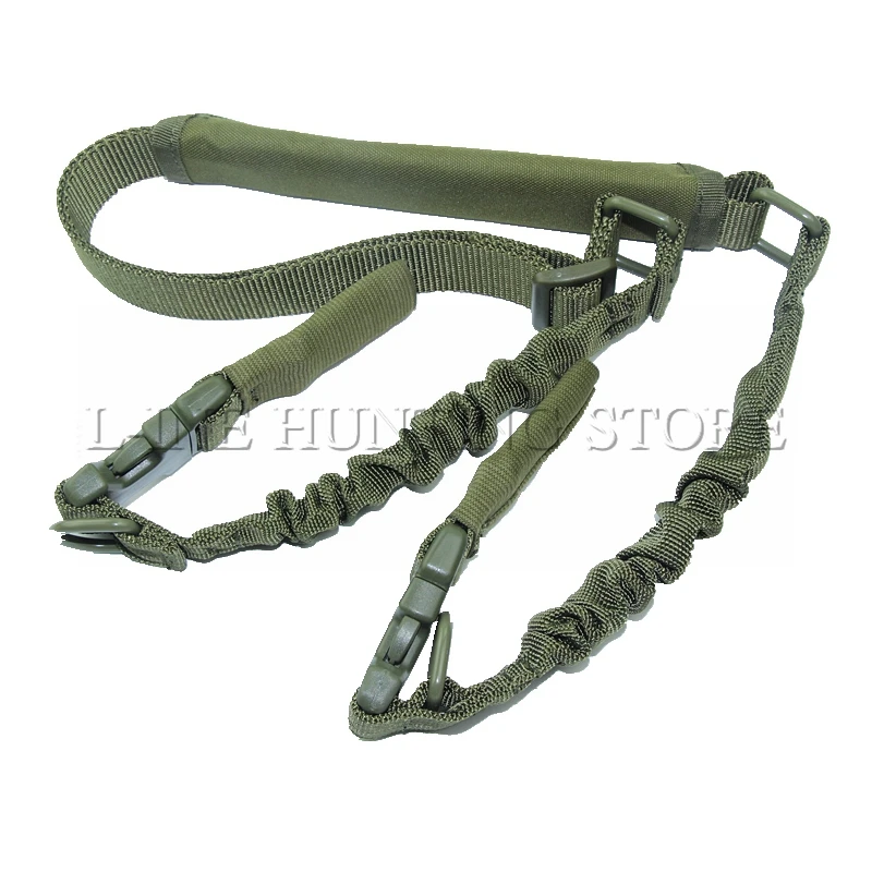 Tactical 2 Point Rifle Gun Sling With Protective Pad Hunting Combat ShotGun Shoulder Strap | Спорт и развлечения