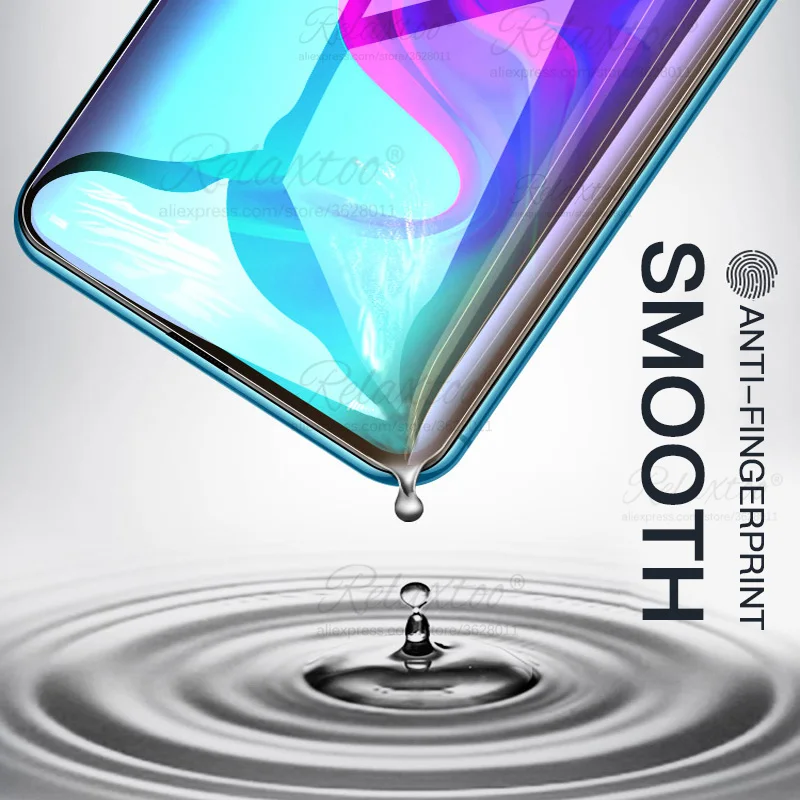 9D изогнутое закаленное стекло для Huawei Y5 Y6 Y7 Y9 2019 P Smart z Защитная пленка экрана hauwei
