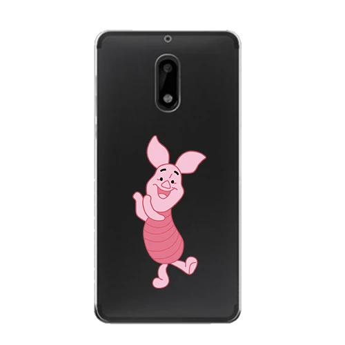 Мягкий прозрачный чехол из ТПУ для nokia 3 5 6 8 с Минни милым Микки фруктовым животным