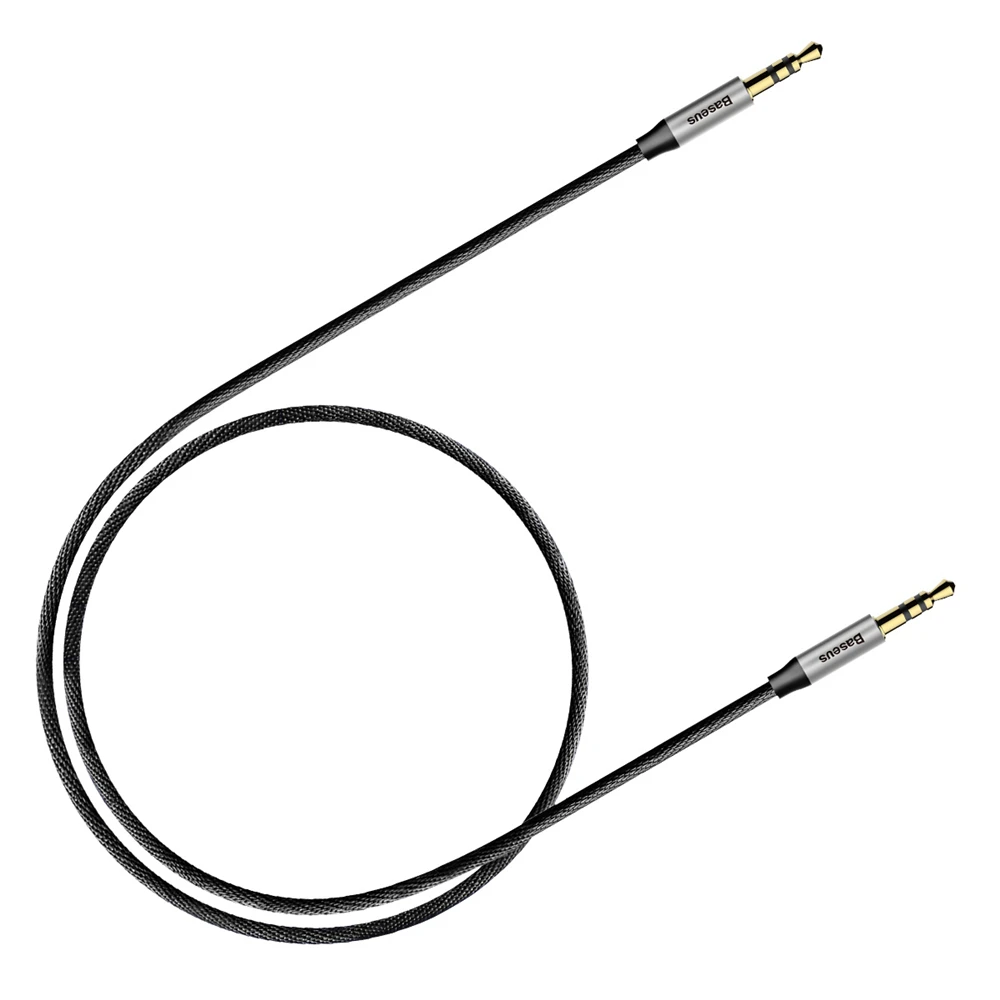 Baseus Jack 3.5 Audio Cable 3.5mm Male to Braid Gold Plated Aux for iPhone Samsung Xiaomi Car Headphone Speaker |