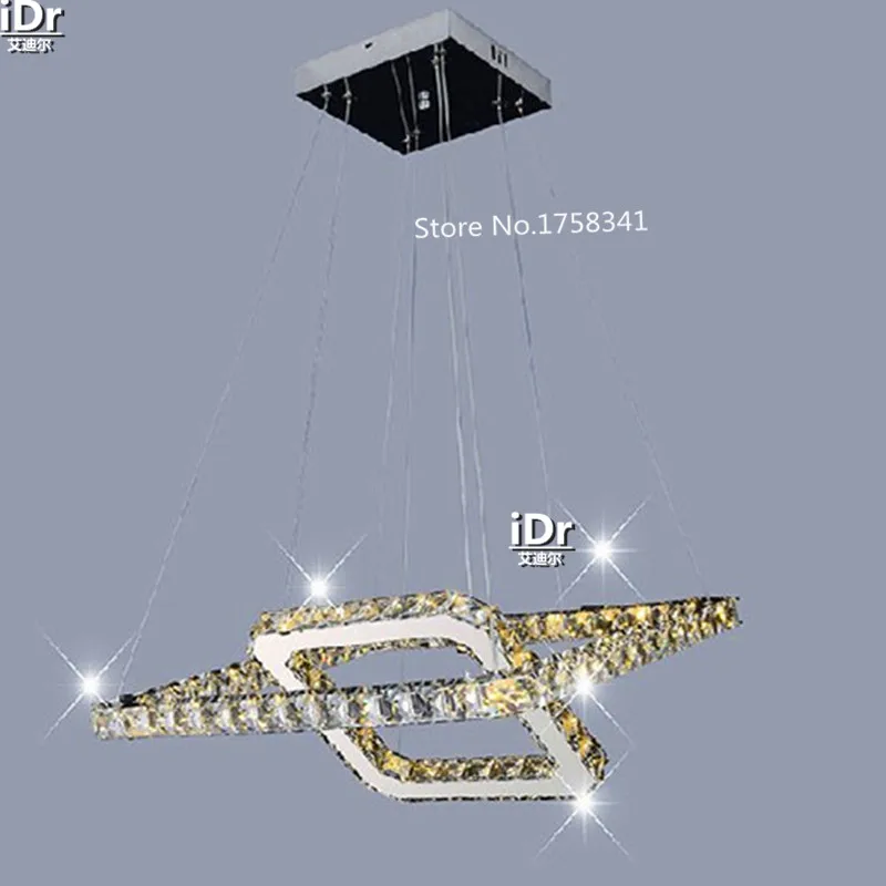 Светодиодная Люстра для спальни с 2 кольцсветодиодный люстра холла Современная