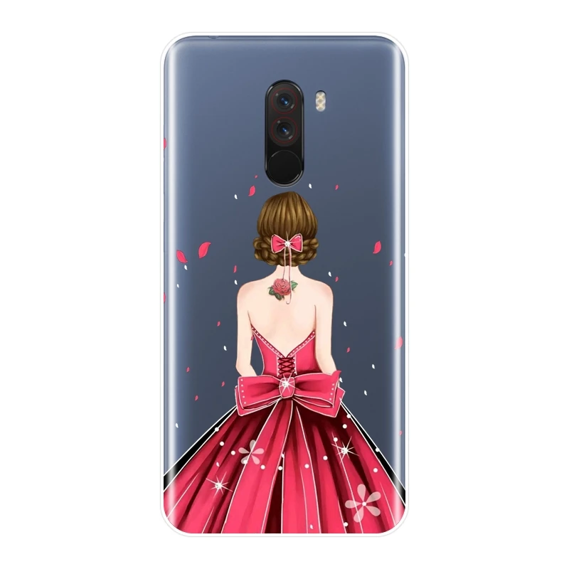 Чехол для телефона Pocophone F1 Xiaomi Redmi Note 4 4X 5 5A 6 Pro Prime силиконовый мягкий