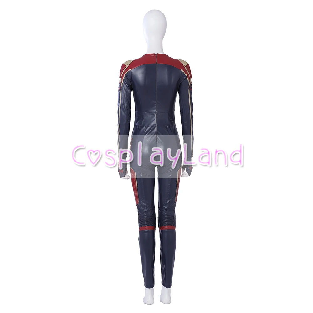 Костюм капитана Марвел для косплея Carol Danvers костюмы супергероя для Хэллоуина мисс Марвел комбинезон косплей костюм Карл костюм кары Дэнверс