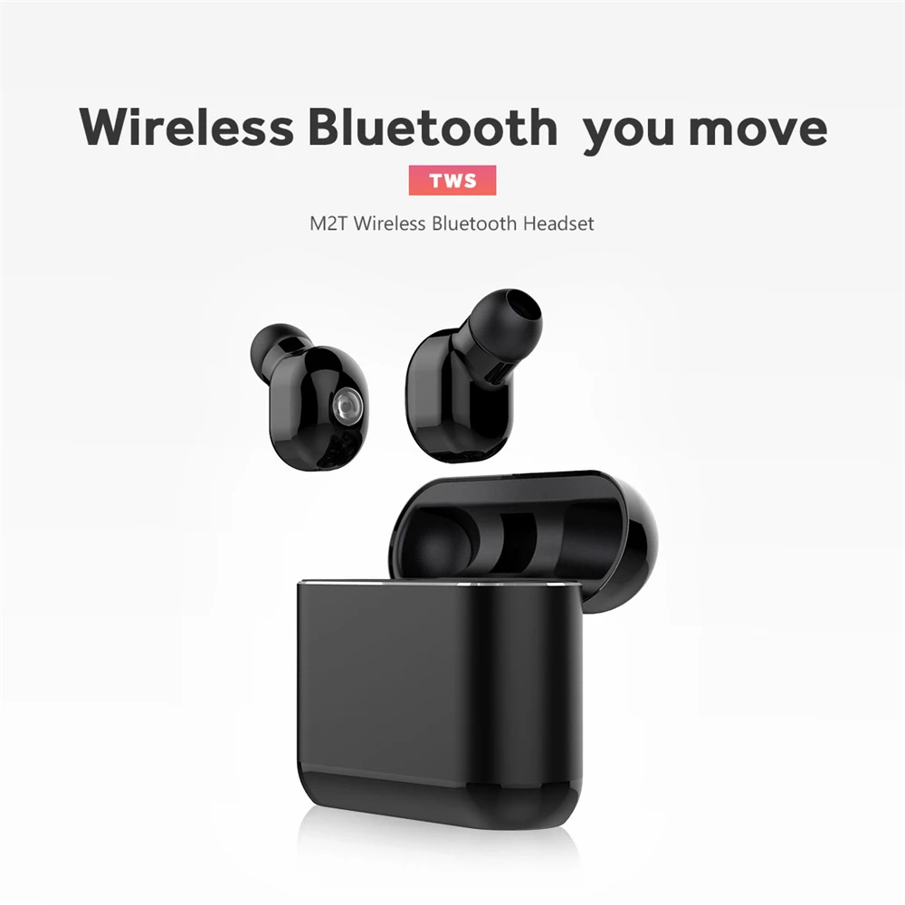 M2T TWS Bluetooth 5 0 мини беспроводные наушники с глубокими басами стерео спортивные