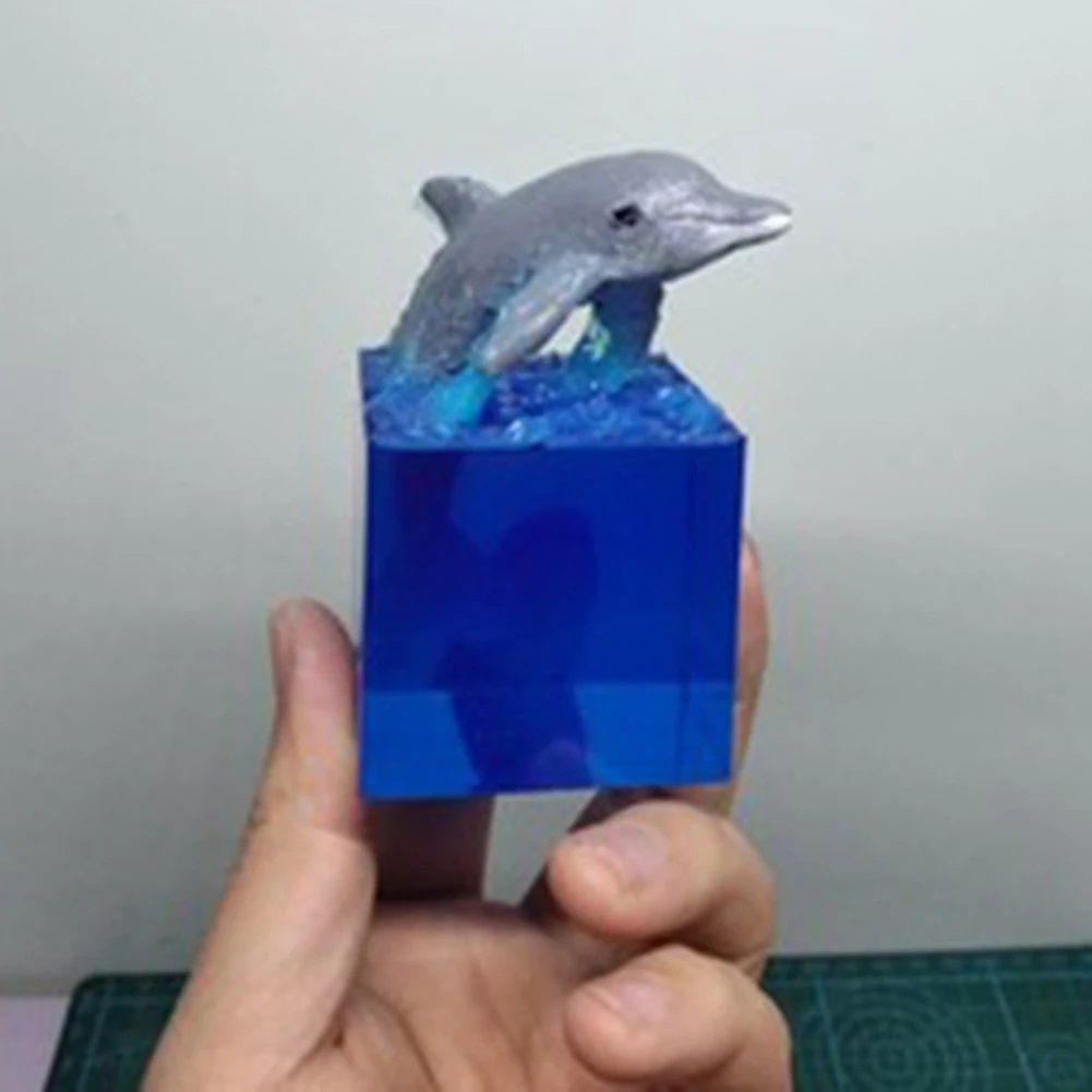 

Silicone Tools Equipments for Jewelry DIY Square Cube Shape Baking Tool Resin Casting Mould Mold Pendant Making