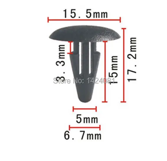 

100x OEM нейлон для Nissan Body Trim фиксатор крепления Clip 27948-M7002 27948M7002