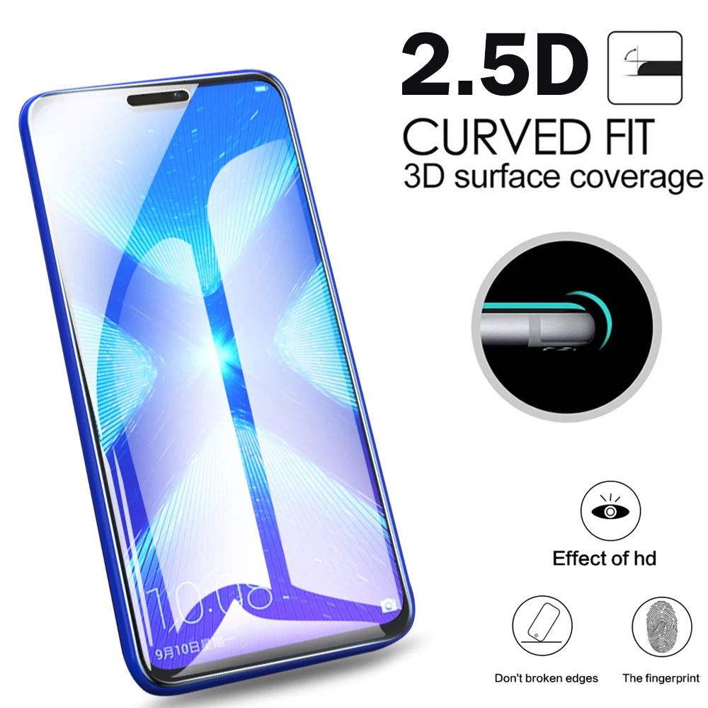 Защитное стекло для Honor 7c 8s 8x 8c 7x 7a Pro, Защитная пленка для экрана, закаленное покрытие для huawei Honer Armor 7 A C X 8 A7 C7 X7 C8 X8
