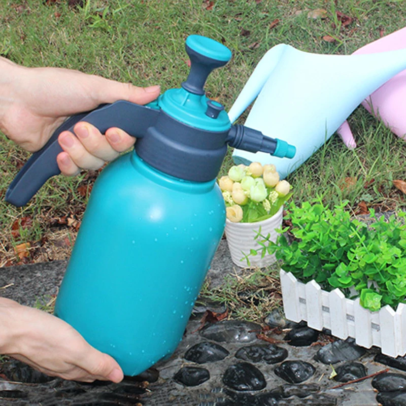2Л Регулируемая Установка Лейка для сада цветок давление спрей бутылка сопла