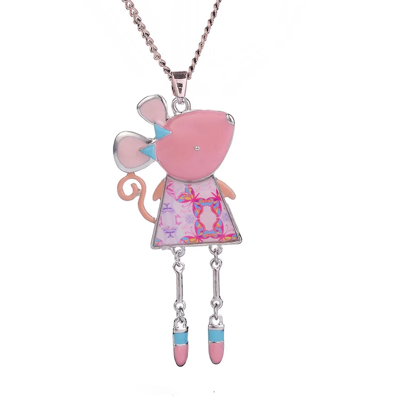 D & Rui ювелирные изделия эмалированное ожерелье для женщин девочек детей