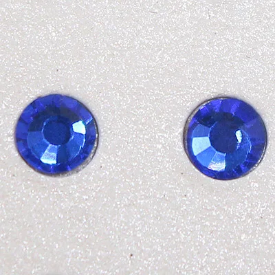 020 sapphire Высококлассные Стразы Ss6 Ss10 Ss16 Ss20 Ss30 Ss40 хрустальные стразы роскошные камни и кристаллы стразы горячей фиксации для одежды - Цвет: 020 sapphire