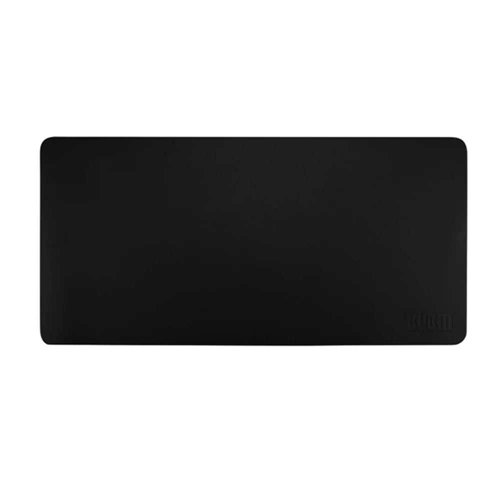 Black 70X35 см большой кожаный коврик для мыши Коврик для мыши Офисный Компьютерный стол коврик современная настольная игровая клавиатура Коврик для мыши мягкая подушка для ноутбука - Цвет: Black