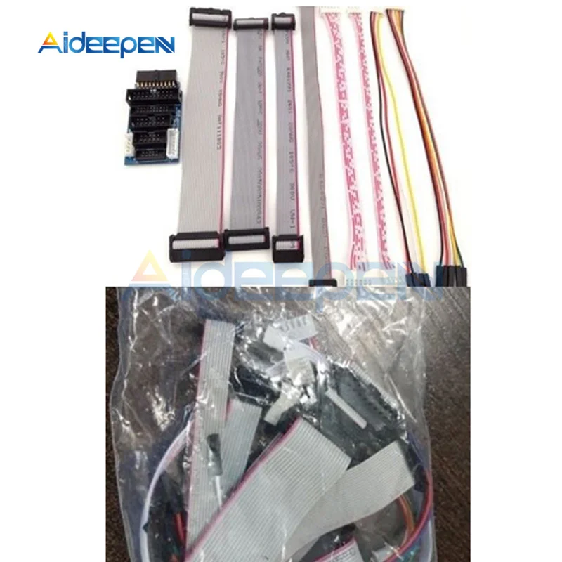 8 шт. 4P 6P 10P 20P Серый плоский кабель для передачи данных J-Link ARM плата адаптера 2,54 мм 2,00 мм длина 20 см XH2.54 до 20 см DuPont Line