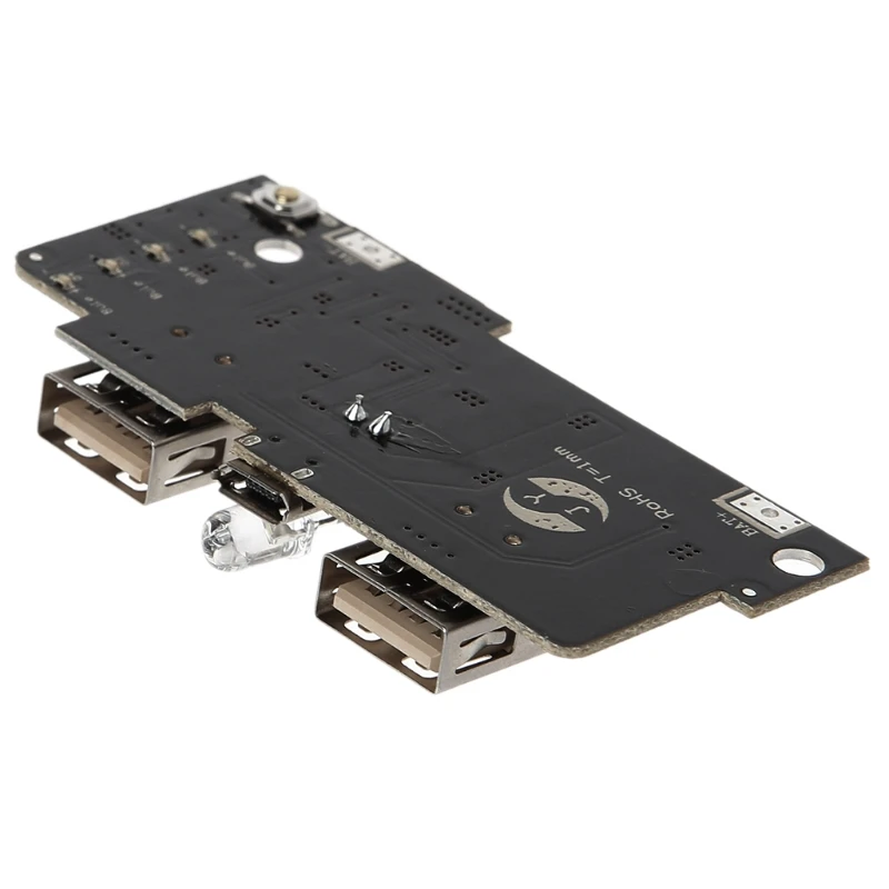 Модуль зарядного устройства 5 В 2 А двойной USB СВЕТОДИОДНЫЙ повышения мощности