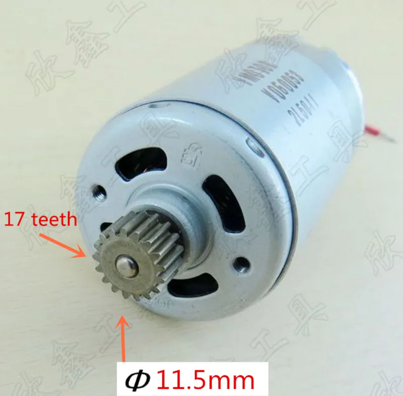 17 зубьев двигателя постоянного тока 12 В 10 8 замена для MOSTA J1S-D12-10 BOSCH HITACHI отвертка |