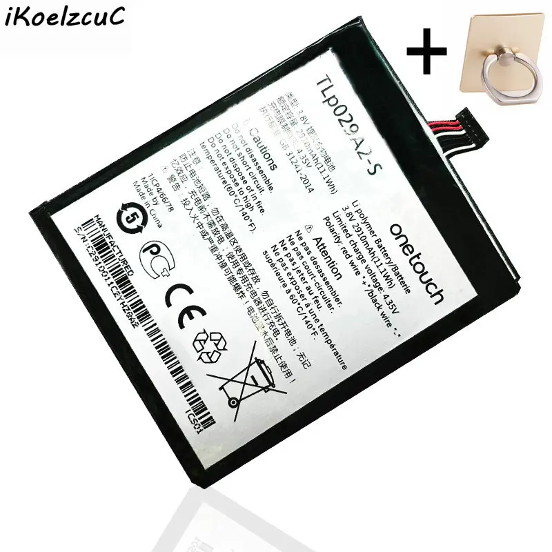IKoelzcuC 1 шт. аккумулятор для телефона + подарок Alcatel One Touch Idol 3 I806 6045K TLp029AJ Pop 5 &quot5025