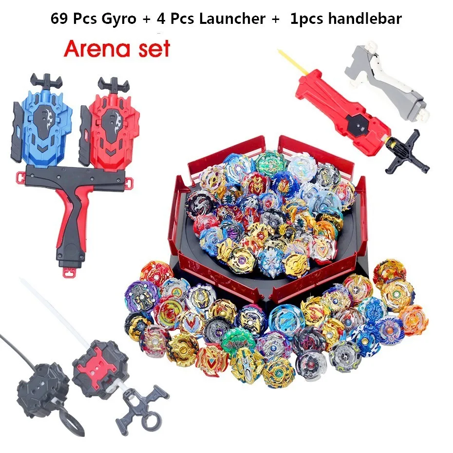 Все топы набор Метатель Bey Bay Bu Gt God Bey Blades Explosion high performance combat top toy Дети Bables Blade Bl arena