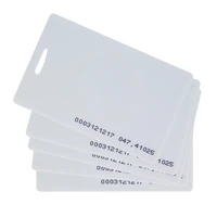 125khz rfid thick card tk4100 id smart card proximity 1 8mm card access control card with high quality free shipping
