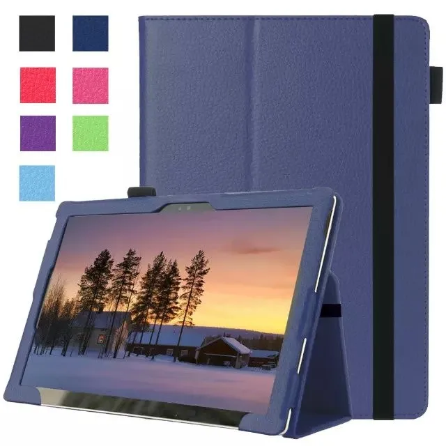 Чехол-книжка серии Litchi для Microsoft Surface Pro 3 чехлы-подставки из искусственной кожи 4