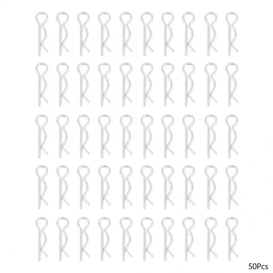 1*18 мм штифты типа R зажимы оцинкованные удерживающие Пружинные шпильки из