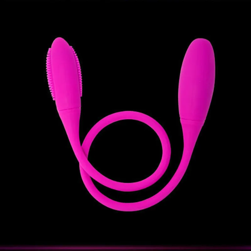 Double Head Dildo Vibrators Adult Sex Toys for Women Men Clitoris Stimulator Anal 7 Vibration Charging G-Spot Couples Gay | Красота и