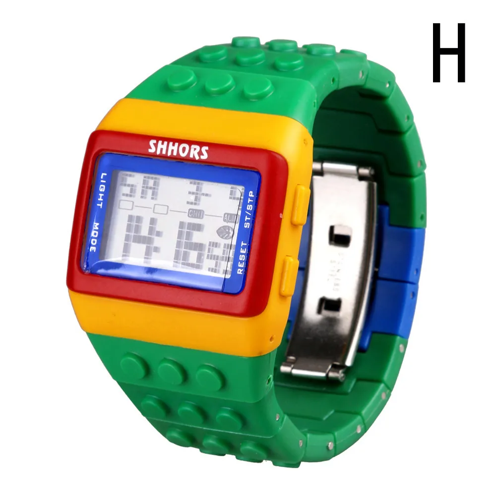 Часы наручные reloj мужские и женские цифровые цветные водонепроницаемые в стиле