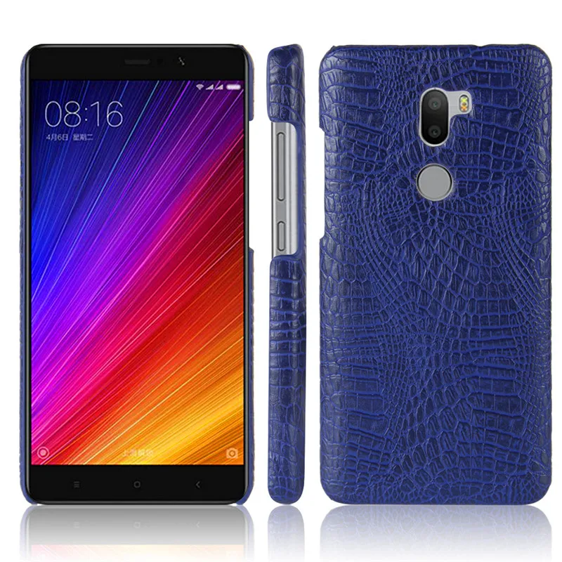 Чехол для Xiaomi Mi 5S Plus Mi5S качественный чехол из поликарбоната с крокодиловой