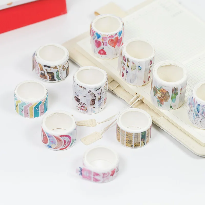 DIY Kawaii хрустальные лесные продукты японский маскирующий васи ленты милые