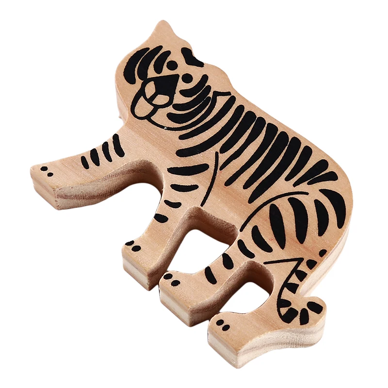 

Kids Toys Montessori Toy Wooden Tiger Color Rod Balance Beam Children Puzzle Educational Toys Children's Gift