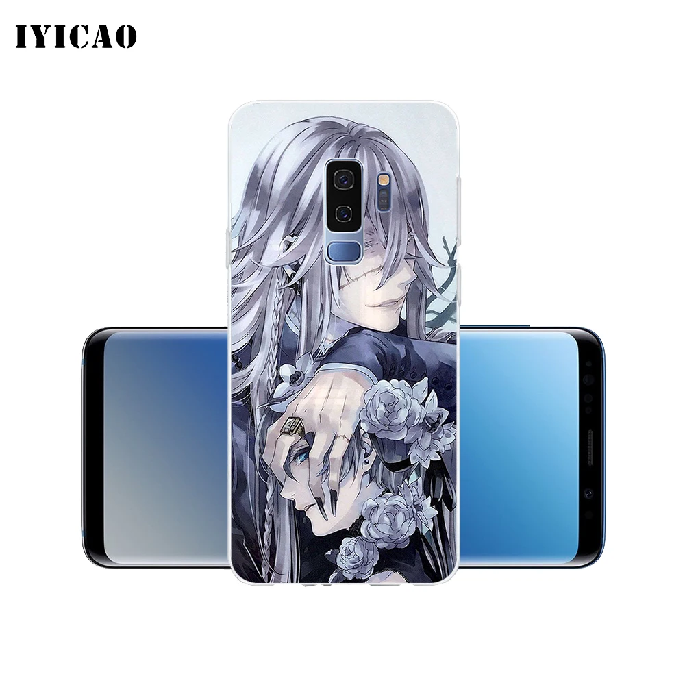 IYICAO Under taker Black Butler Soft Silicone Phone Case for Samsung Galaxy S10e S10 S9 S8 Plus S7 Edge TPU Cover | Мобильные