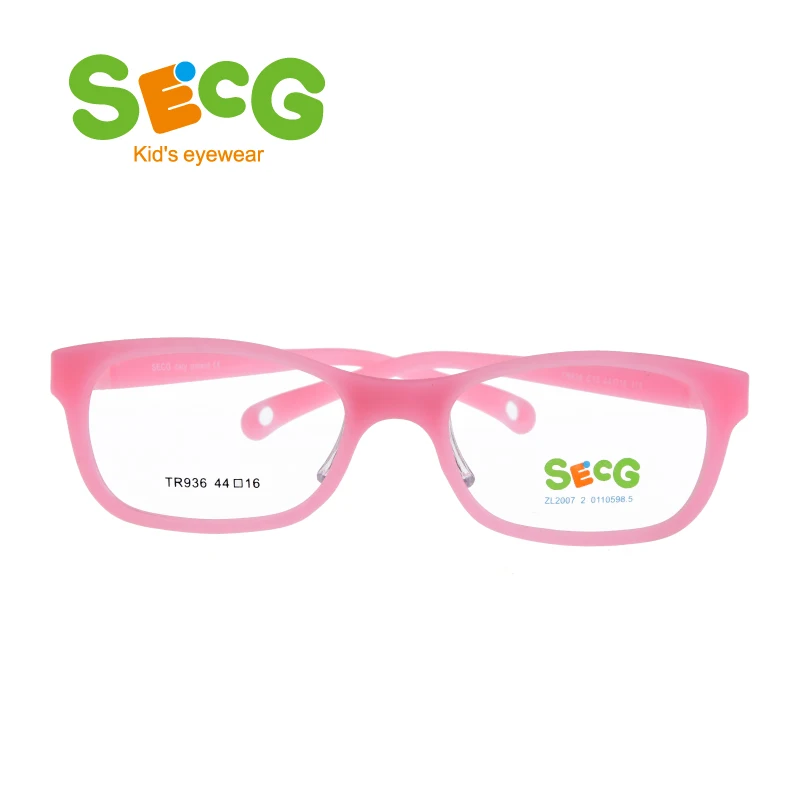 SECG милые мягкие ультралегкие гибкие защитные очки для девочек с защитой от