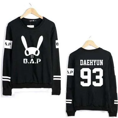 K-pop B.A.P одежда Zelo bap толстовки для мужчин и женщин на осень kpop Весна | Женская
