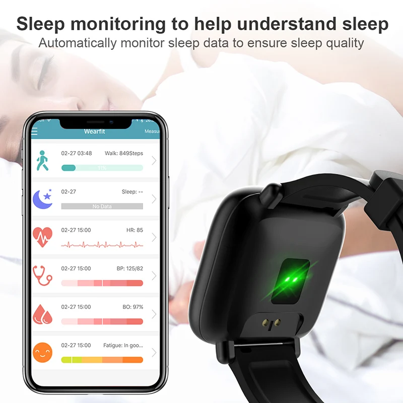 I SWIM YH1 Фитнес трекер Smart группа крови Давление кислородом монитор сердечного