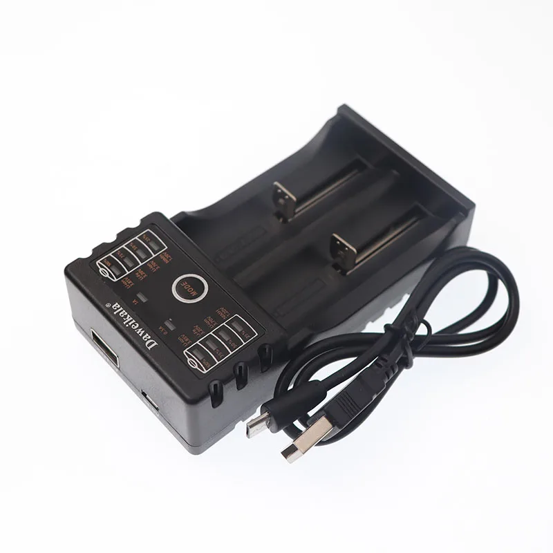 Daweikala 2pcs VTC6 3,7 V 3000mAh 18650 аккумуляторная батарея для электронной сигареты 18650 VTC6 30A разряда+ 1 шт зарядное устройство