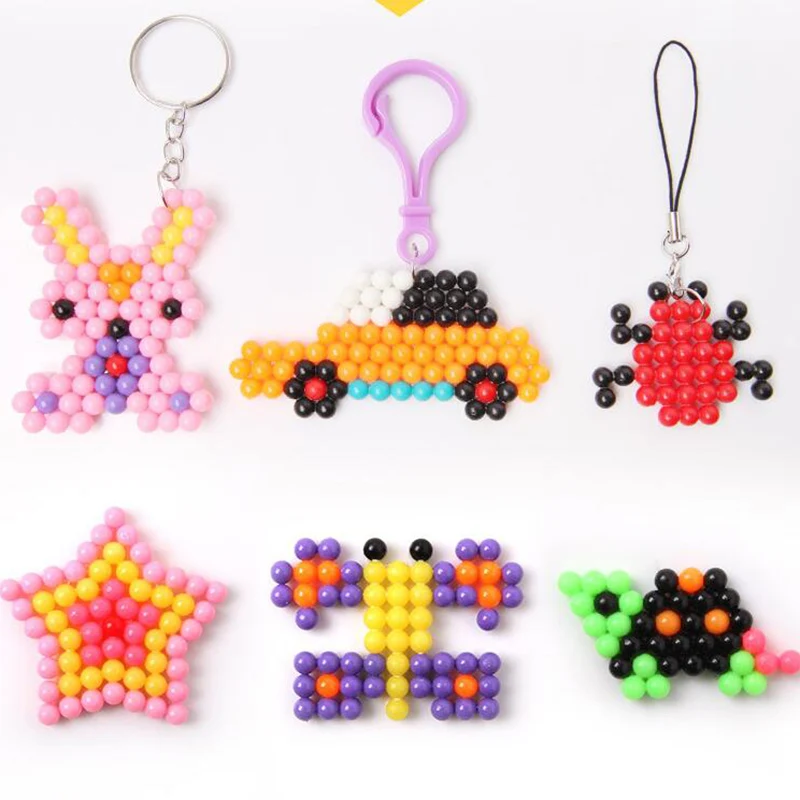 1100 шт./кор. 10 видов цветов &quotсделай сам&quot из Новинка! Фигурные бусины кВА Jouets Perler