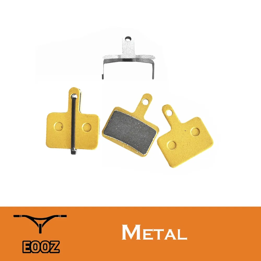 EOOZ 2 пары металлических тормозных колодок для SHIMANO B01S Deore M315 M375 M395 M416 M447 M486 M515 M525