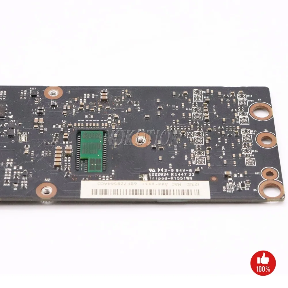 NOKOTION Laptop Motherboard For Lenovo Yoga 3 Pro 1370 MAIN BOARD AIUU2 NM-A321 5B20H30459 SR23Q M-5Y71 CPU 1.2Ghz 4GB RAM | Компьютеры и