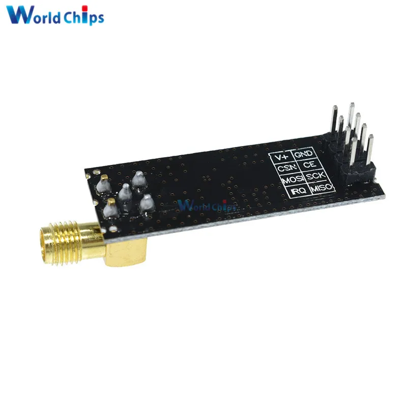 Diymore NRF24L01 + PA LNA SMA беспроводной модуль связи приемопередатчика с антенной 1000