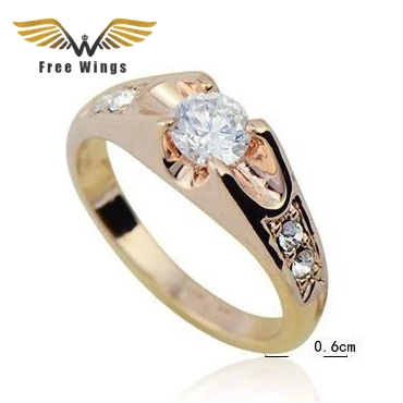 2016 модные CZ кольца женские ювелирные изделия панк брендовые кристалл для женщин