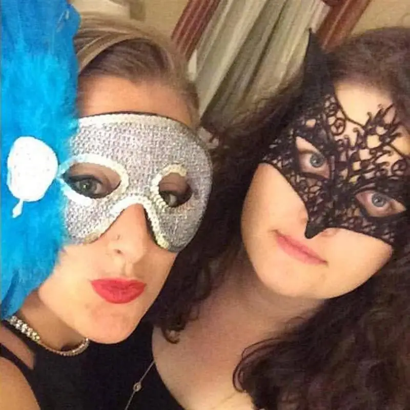 FunPa Очаровательная ажурная кружевная маска для вечеринки выпускного вечера