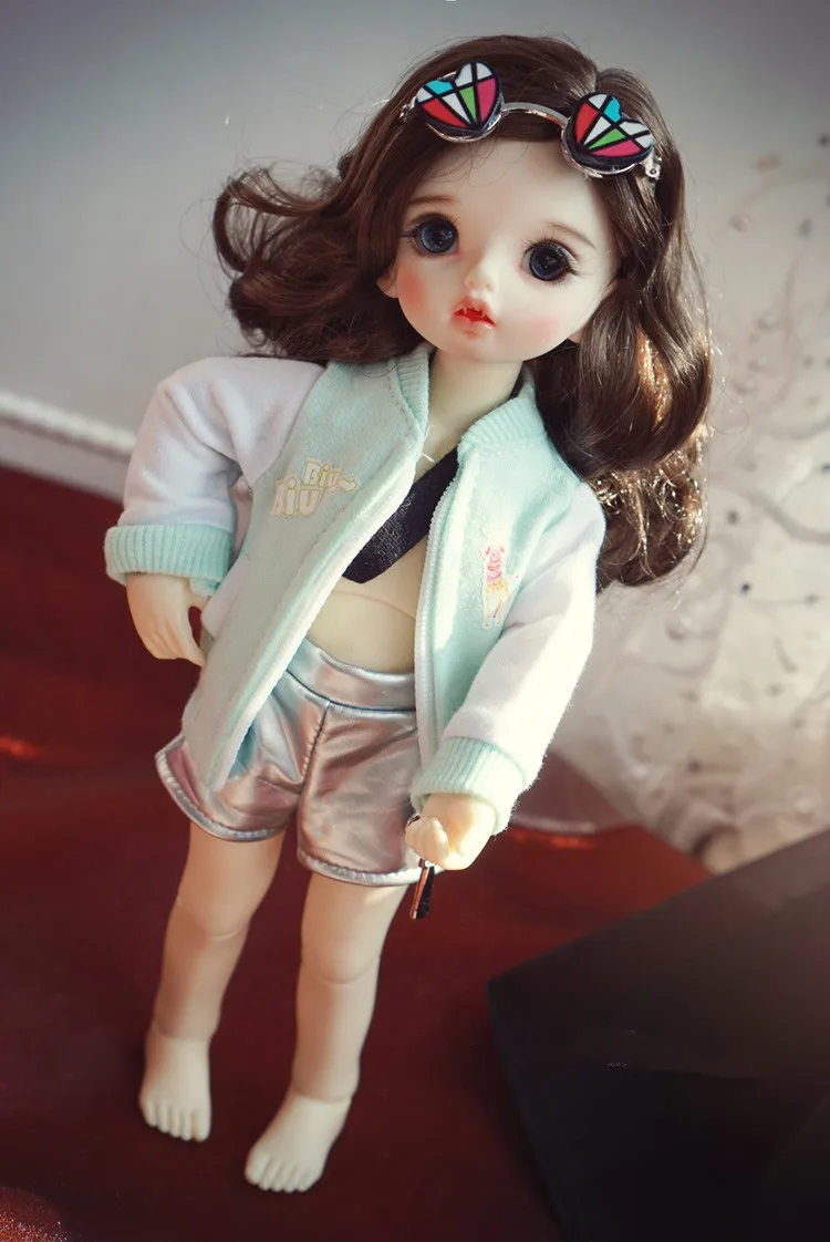 Новинка! Одежда для кукол бейсбольные куртки 8 цветов для 1/4 1/3 BJD/SD/DD/MSD куклы аксессуары жакет для куклы бейсбольная форма