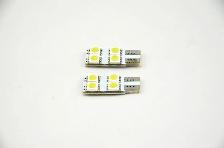 Бесплатная доставка 2x T10 5050 4 SMD СВЕТОДИОДНЫЙ Автомобильный светильник лампы для