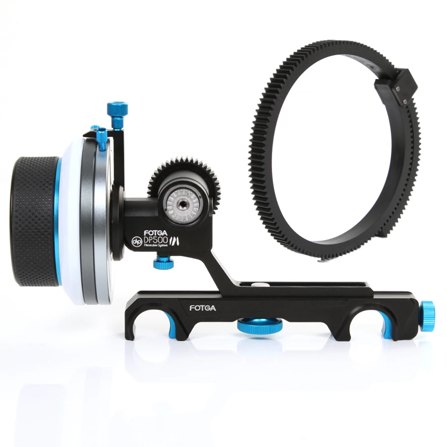

FOTGA DP500III QR A/B Hard Stop Follow Focus For 19mm Rod Rig A7 II BMPCC