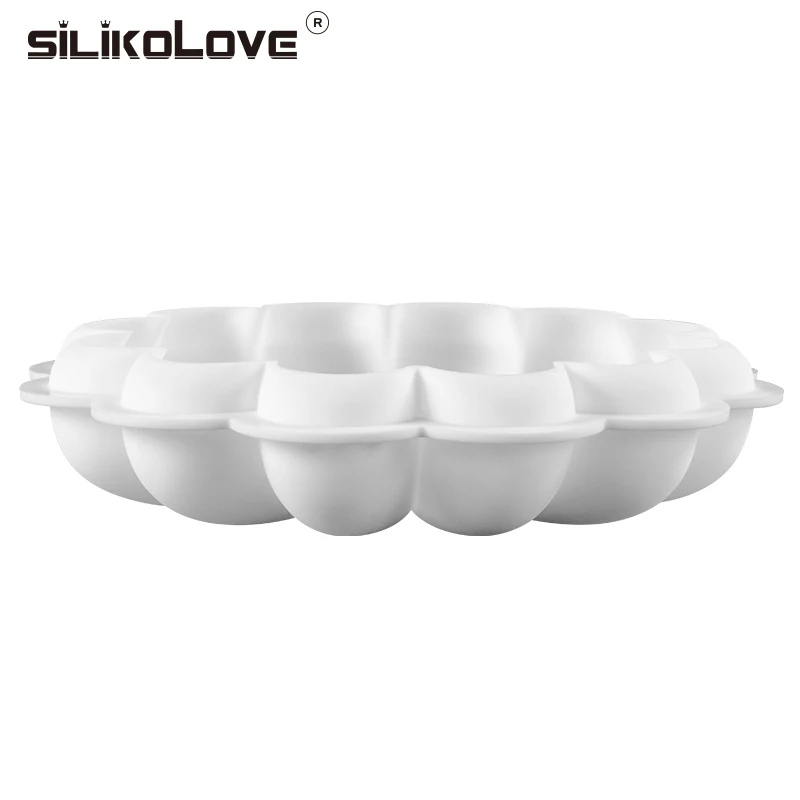 SILIKOLOVE цветок кулон торт силиконовые формы Сахар Форма для поделок выпечки Плесень Для Мусса десерт шоколадные домовые инструменты для тортов