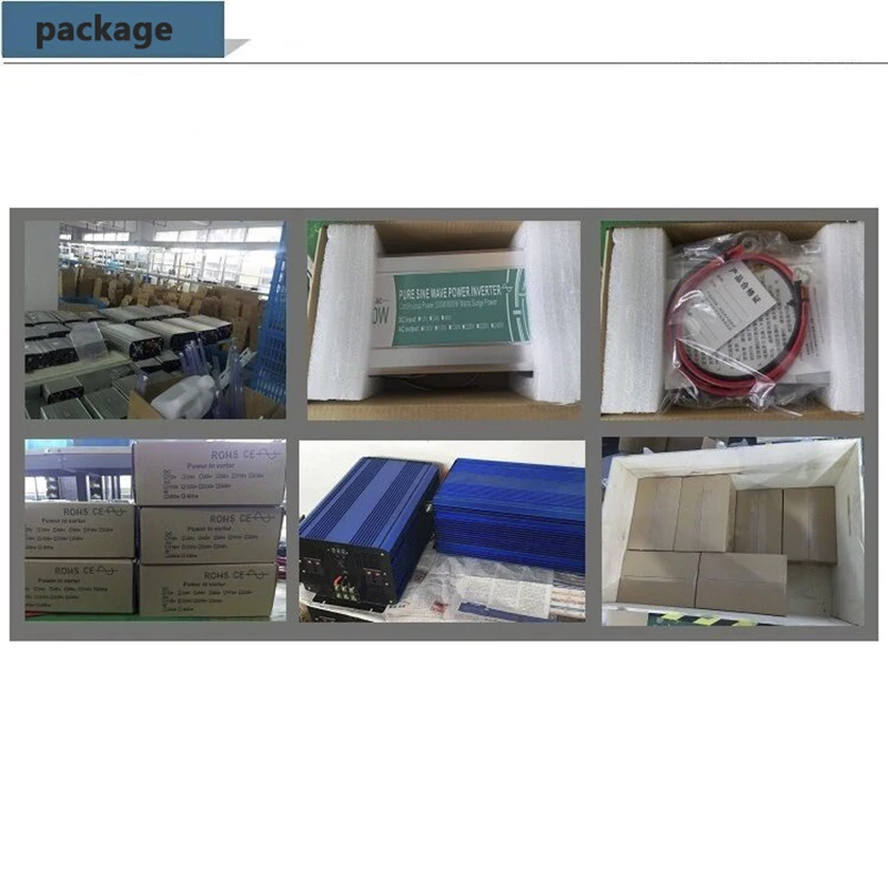 500W модифицированный синусоидальный инвертор DC 12V/24V/48V к AC 110V/220V решетки inversor для