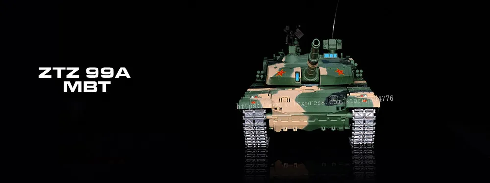 6 0 Новая версия с инфракрасной системой сражения Китай ZTZ 99A боевой танк дистанционным управлением 3899a 1 HL