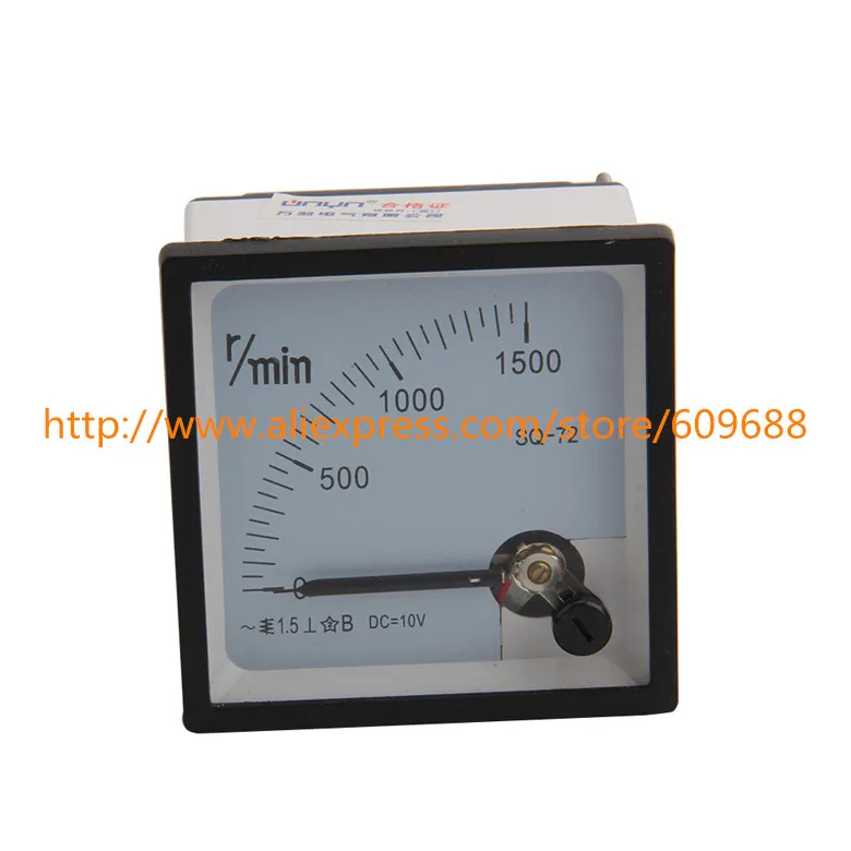 Тахометр seep meter SQ-72 об/мин 10 в 20 30 В 1500 